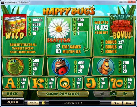 happy bugs slot